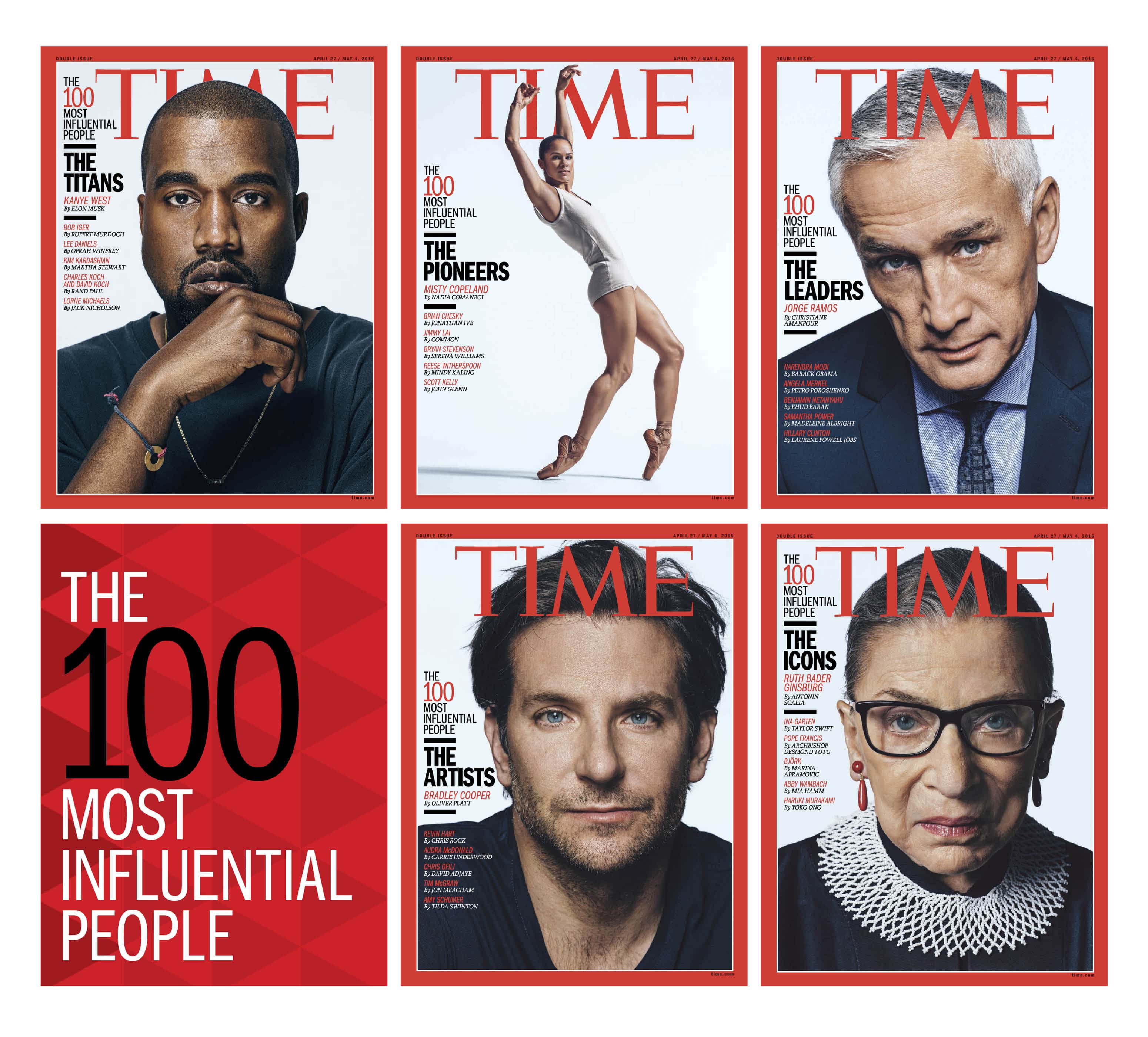 TIME's unveiled its annual list of the “100 Most Influential People