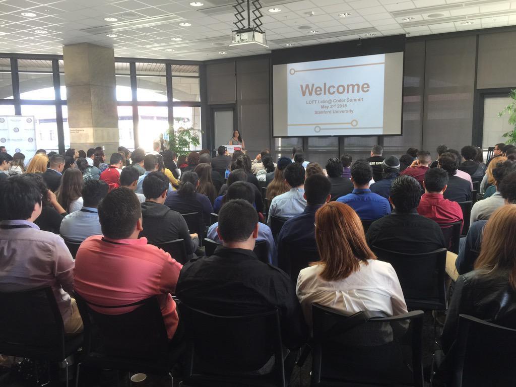 The Hispanic Heritage Foundation hosted the Latino Coder Summit on Saturday May 2, 2015 at Stanford University. Over 450 Latino developers attended the coding summit that attracted students, entrepreneurs and professionals.