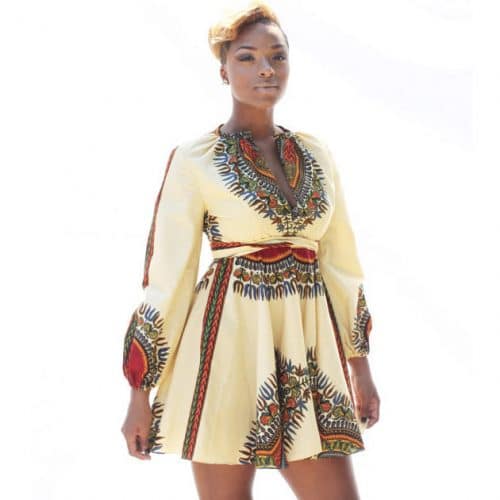 A Zhara Dress designed by ‪Asikere Afana featured on the Zuvaa.com website