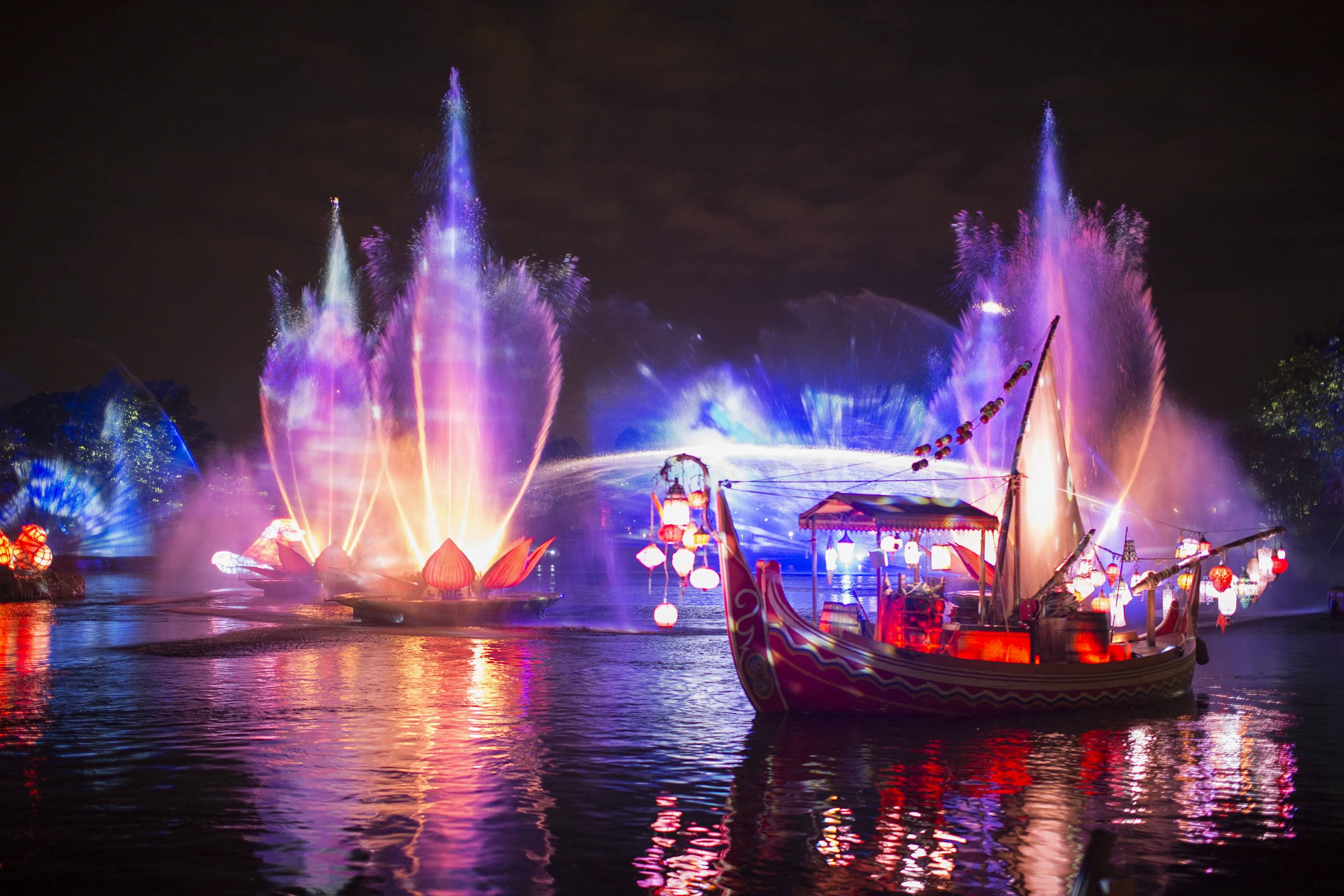 "Rivers of Light,"the majestic nighttime jewel, coming to Disney's Animal Kingdom creates an illuminating musical experience for guests. Currently in development with a premiere date to be announced soon, "Rivers of Light" will celebrate the magic of animals, humans and the natural world with a blend of performers, floating lanterns and theatrical animal imagery. (David Roark, photographer at Walt Disney World Resort Animal Kingdom)