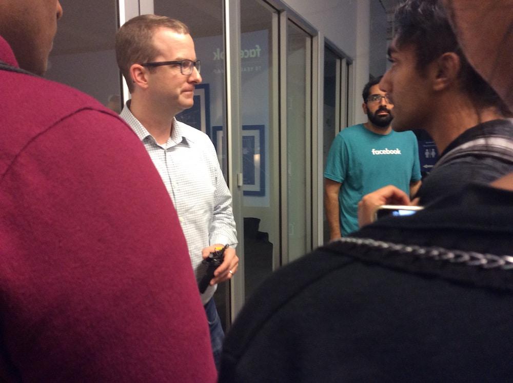 Facebook's CTO Mike Schroepfer interacting with students at Atlanta’s TechSquare Labs [photo credit: Kunbi Tinuoye]
