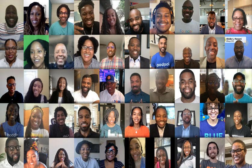 Recipients of Google's second Black Founders Fund